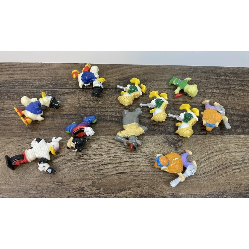 Vintage Kellogg's Disney Afternoon PVC Figures Duck Tales Rescue Rangers